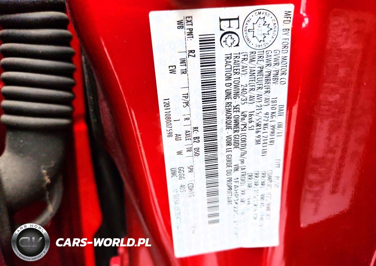 2012 Ford Focus Se VIN:1FAHP3K22CL212387 - 12