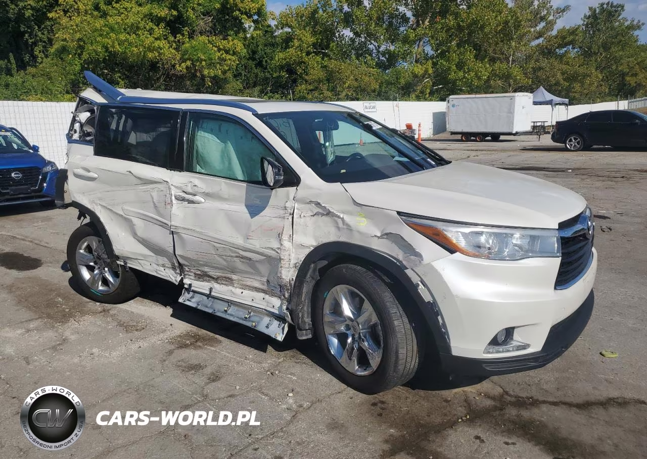 2014 Toyota Highlander Limited VIN:5TDDKRFH4ES010435 - 4