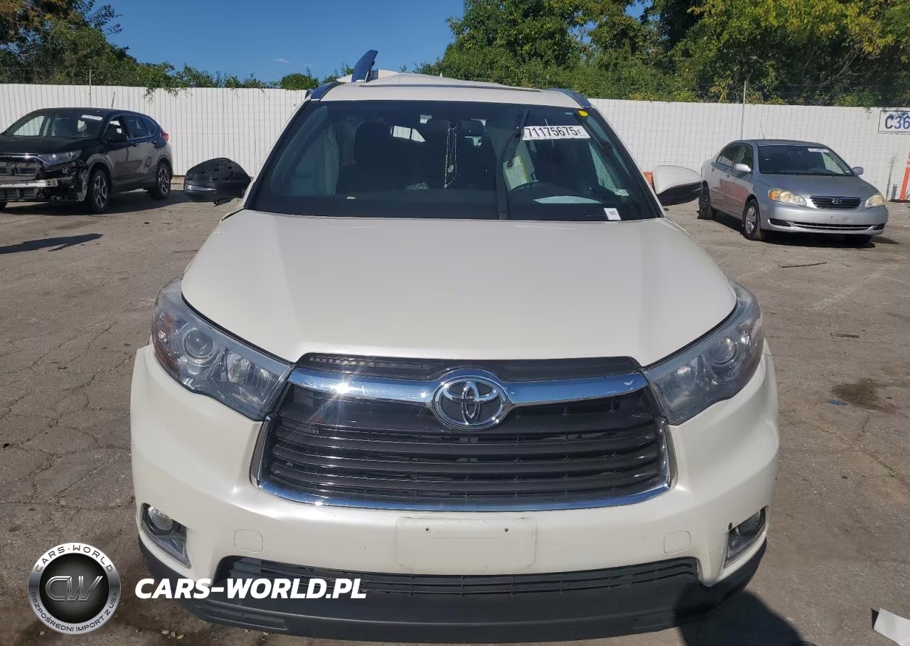 2014 Toyota Highlander Limited VIN:5TDDKRFH4ES010435 - 5
