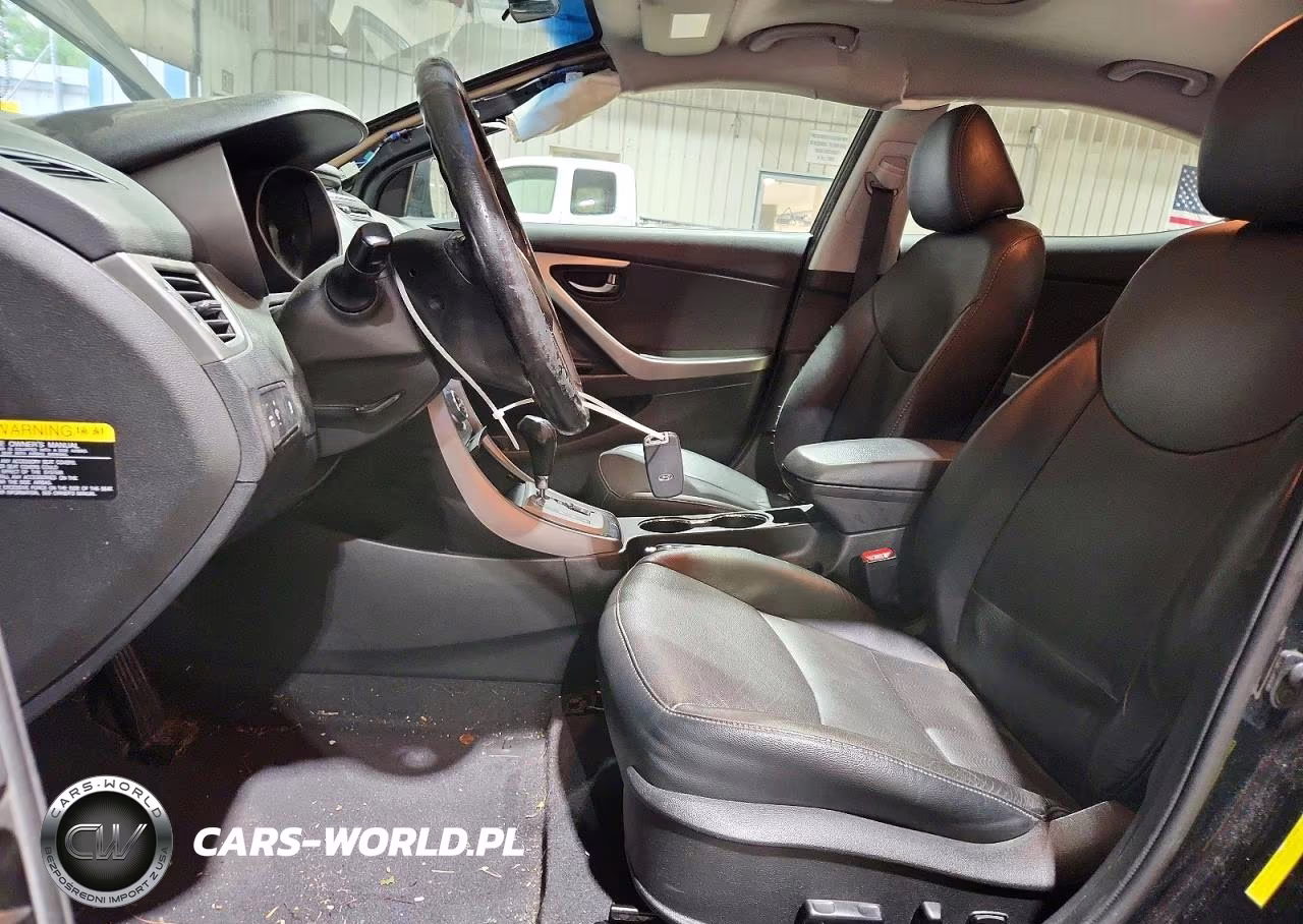 2013 Hyundai Elantra Limited VIN:5NPDH4AE1DH377585 - 7