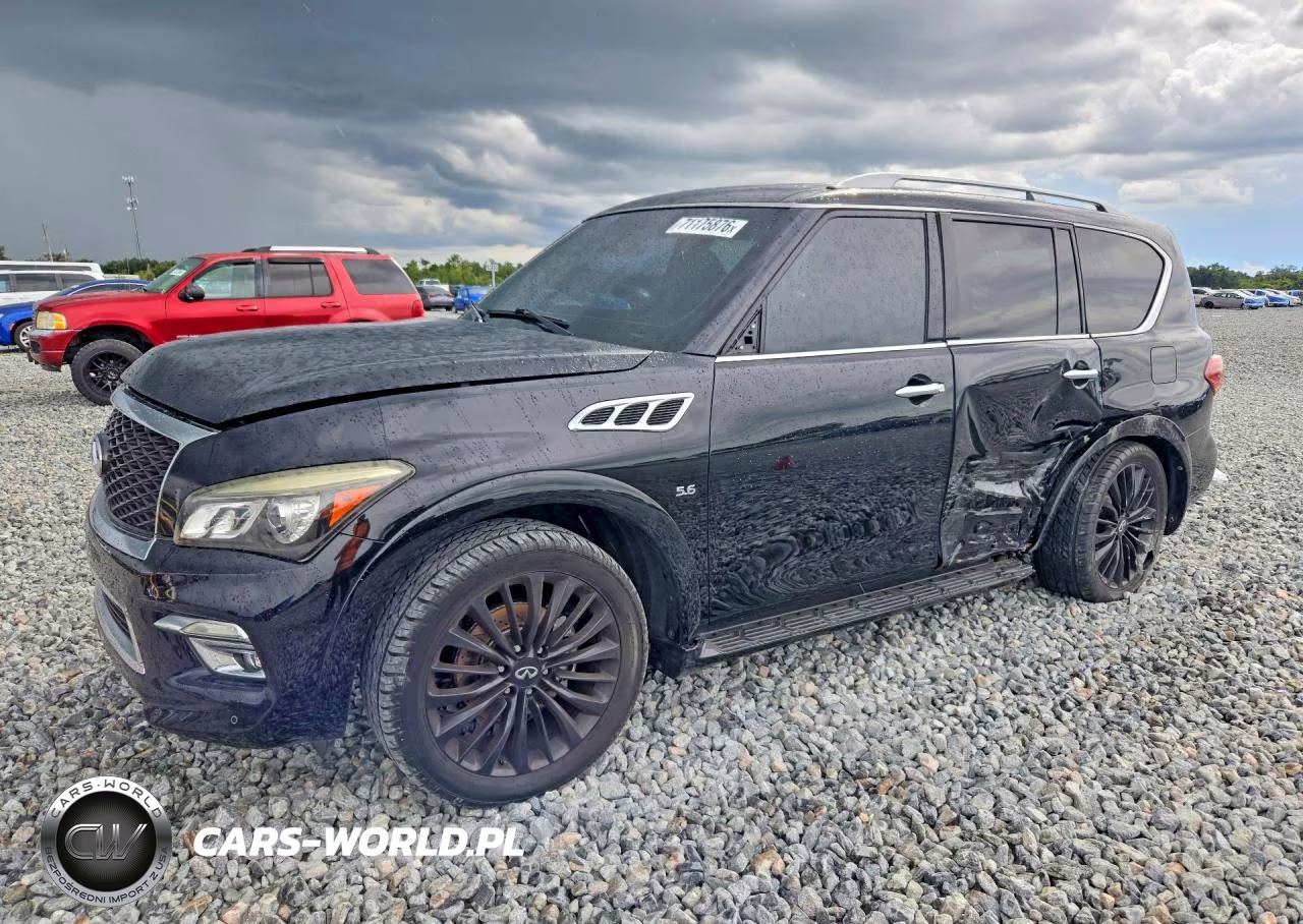 2017 Infiniti Qx80 Base VIN:JN8AZ2NFXH9640215 - 1