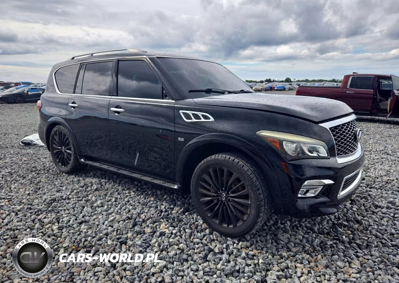 2017 Infiniti Qx80 Base VIN:JN8AZ2NFXH9640215 - 4