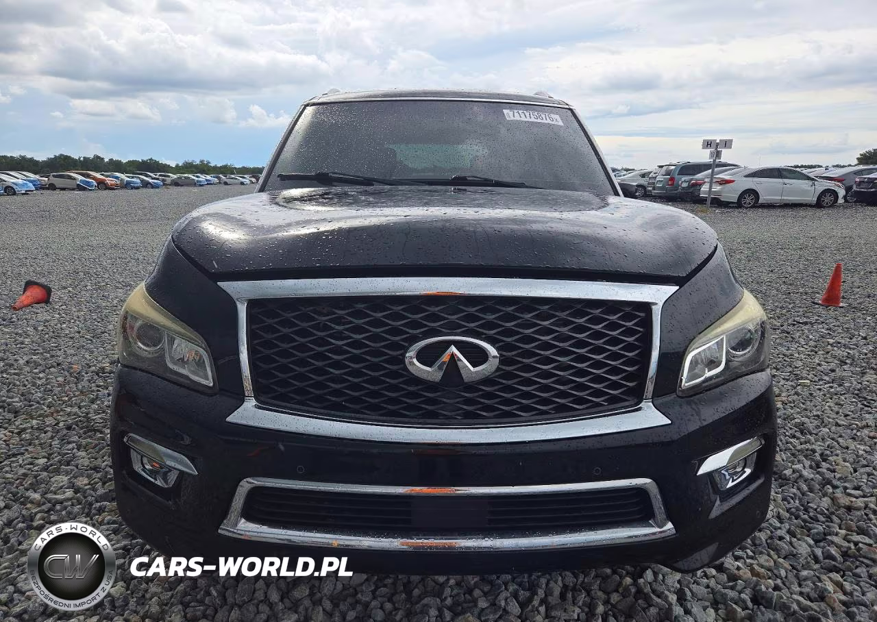 2017 Infiniti Qx80 Base VIN:JN8AZ2NFXH9640215 - 5