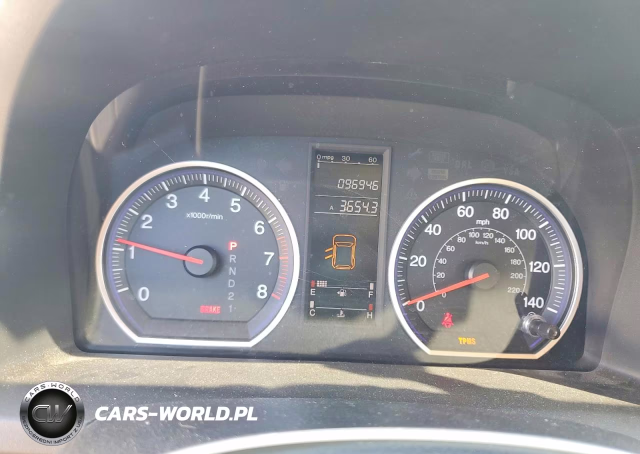 2009 Honda Cr-V Lx VIN:5J6RE383X9L007729 - 9