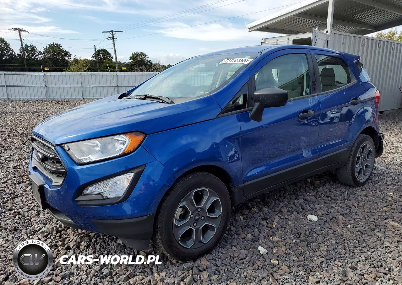 2021 Ford Ecosport S VIN:MAJ3S2FE9MC445336 - 1