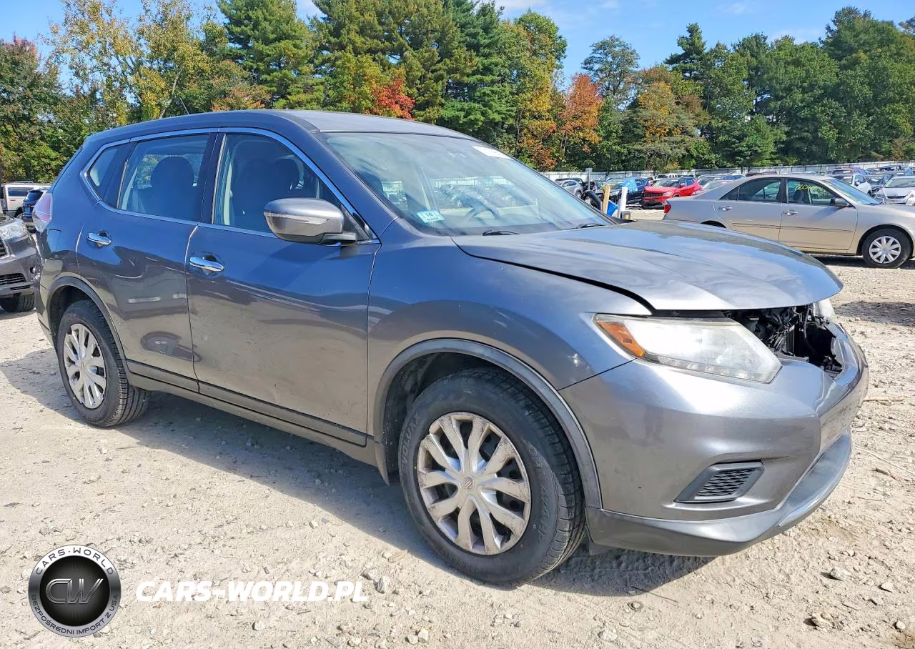 2015 Nissan Rogue S VIN:KNMAT2MV8FP580398 - 4