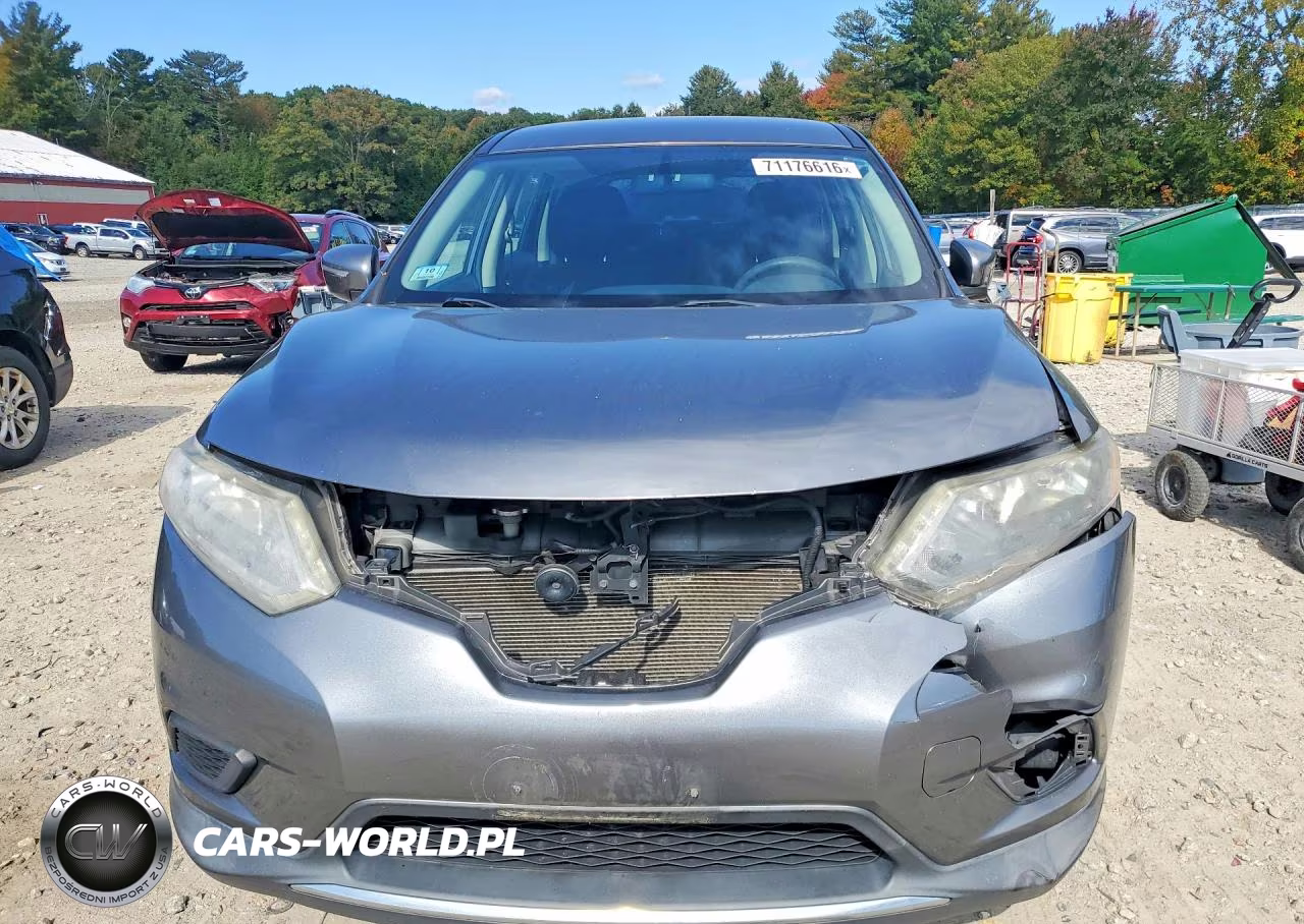 2015 Nissan Rogue S VIN:KNMAT2MV8FP580398 - 5