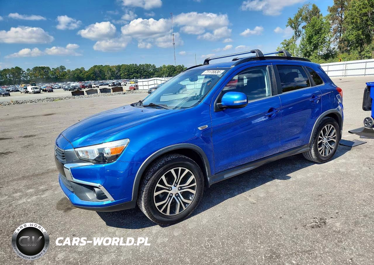 2017 Mitsubishi Outlander Sport Sel VIN:JA4AR4AW6HZ018590 - 1