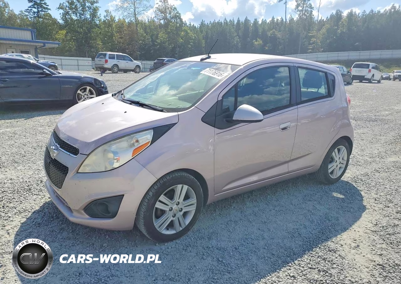 2013 Chevrolet Spark 1Lt VIN:KL8CC6S96DC615345 - 1