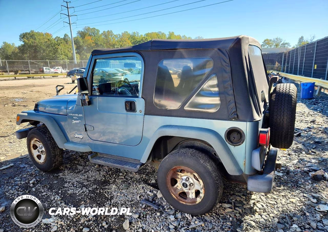1999 Jeep Wrangler - Tj Sport VIN:1J4FY19S4XP418618 - 2