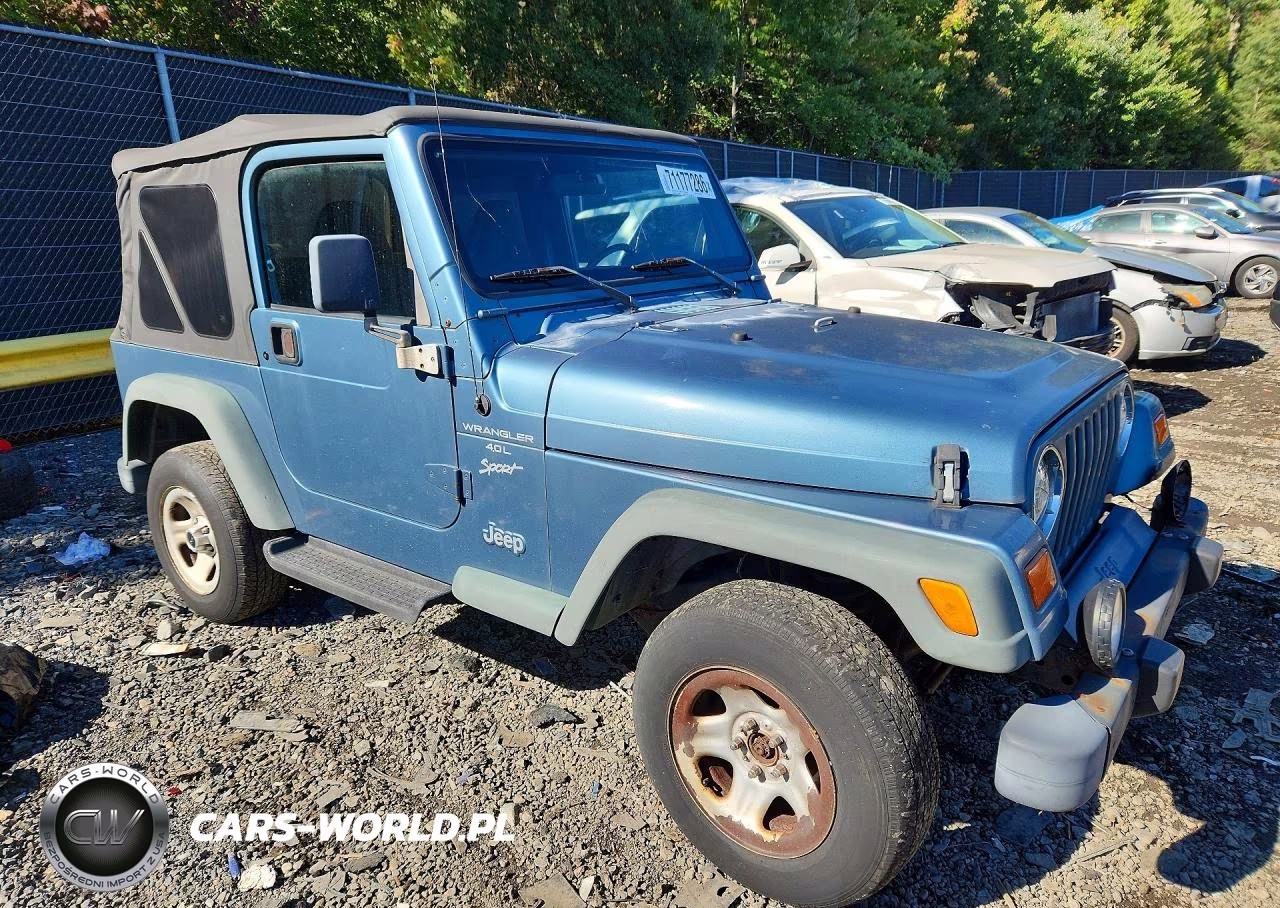 1999 Jeep Wrangler - Tj Sport VIN:1J4FY19S4XP418618 - 4