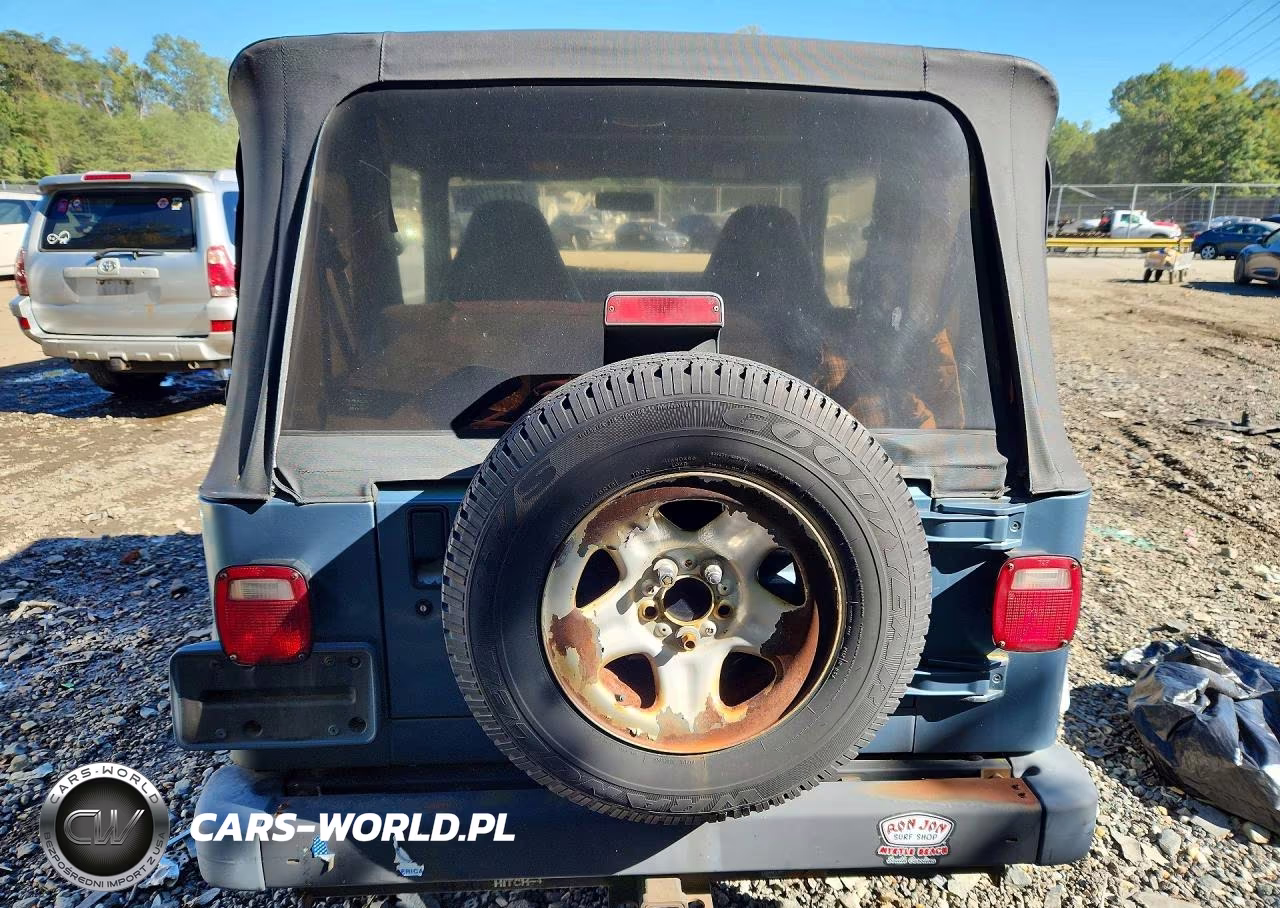 1999 Jeep Wrangler - Tj Sport VIN:1J4FY19S4XP418618 - 6