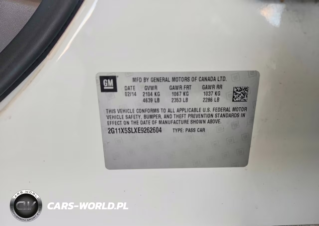 2014 Chevrolet Impala Ls VIN:2G11X5SLXE9262604 - 12