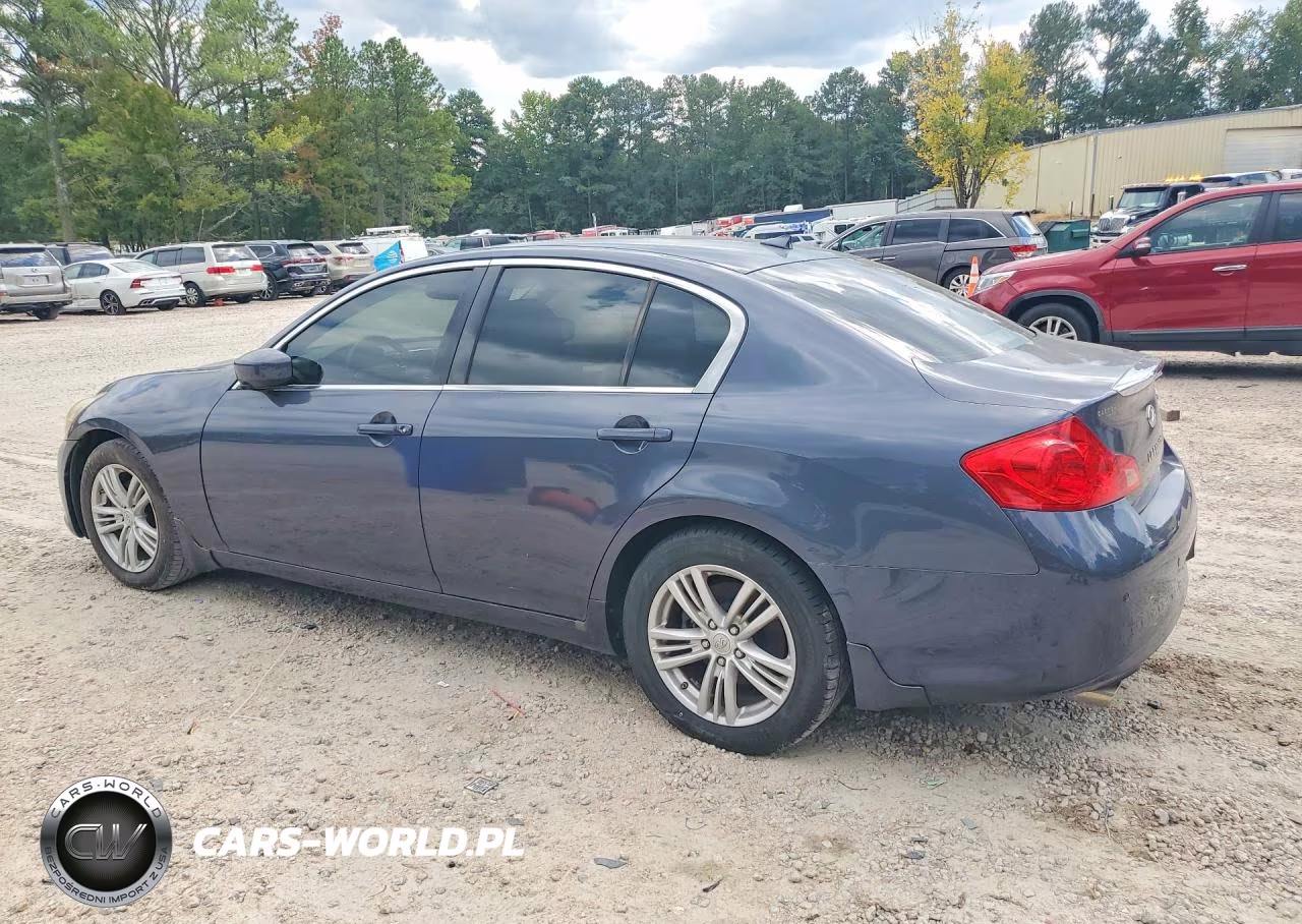 2012 Infiniti G37 Sedan Journey VIN:JN1CV6AP8CM930886 - 2