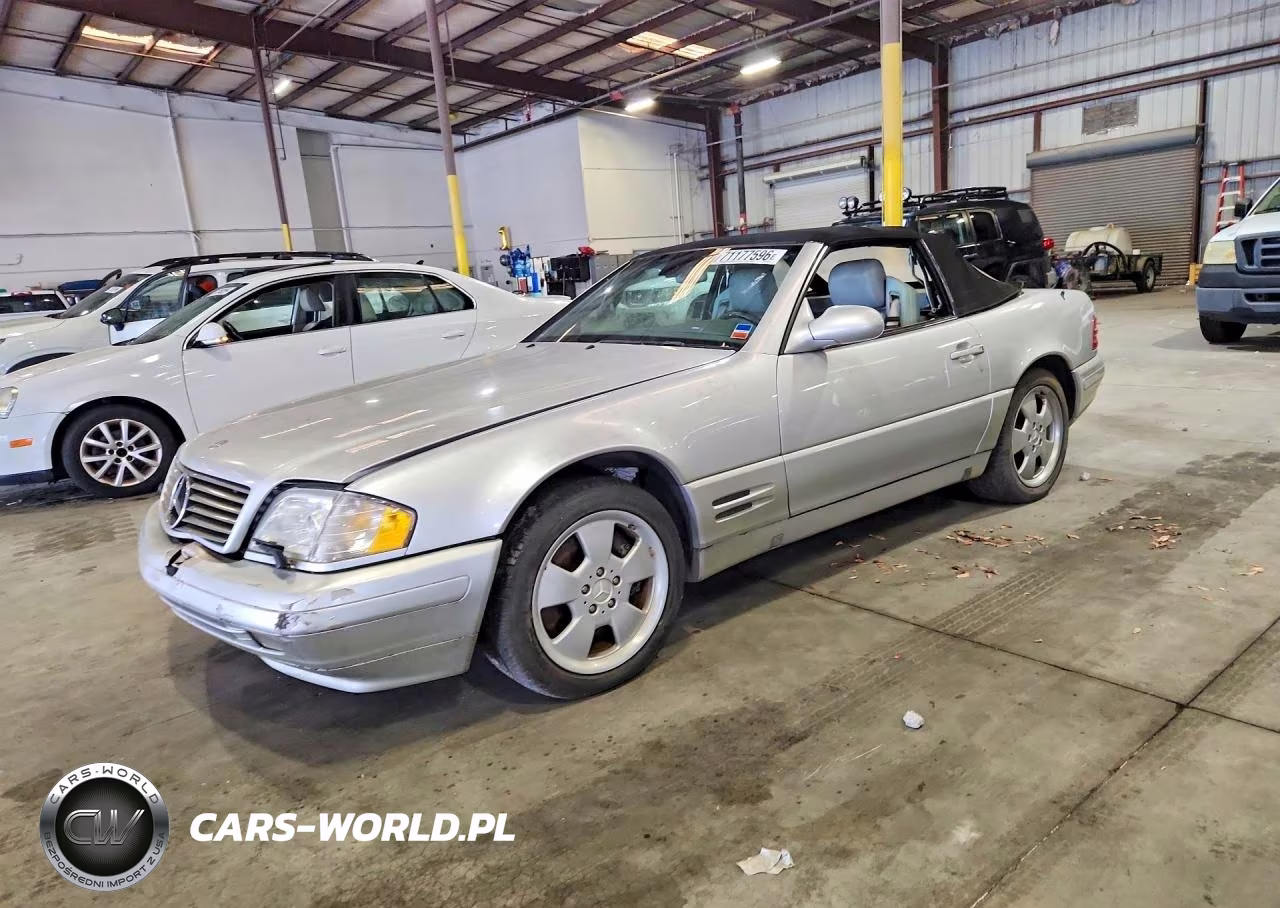 2000 Mercedes-Benz Sl 500 VIN:WDBFA68F3YF190810 - 1