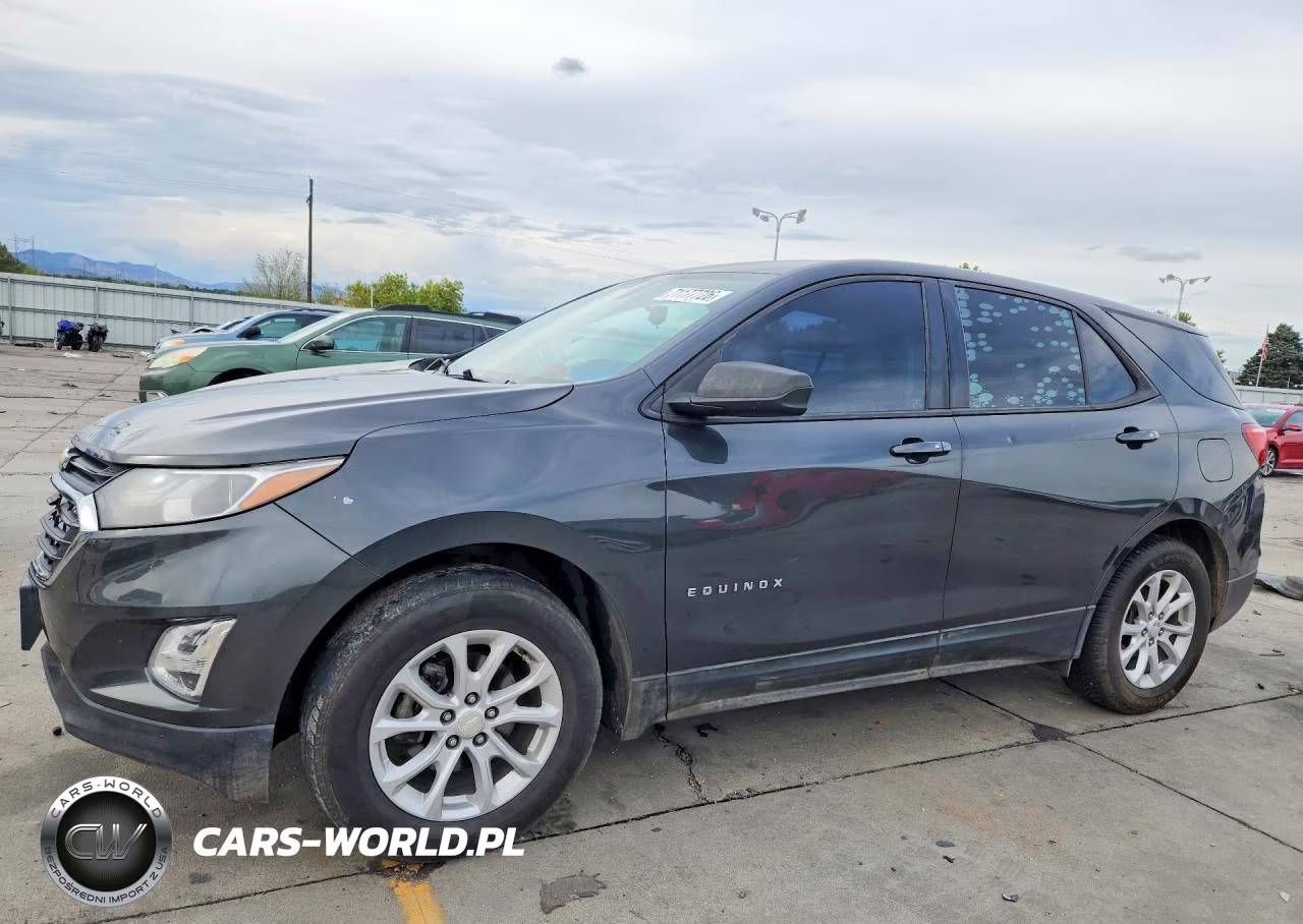 2018 Chevrolet Equinox Ls VIN:3GNAXHEV9JL102525 - 1