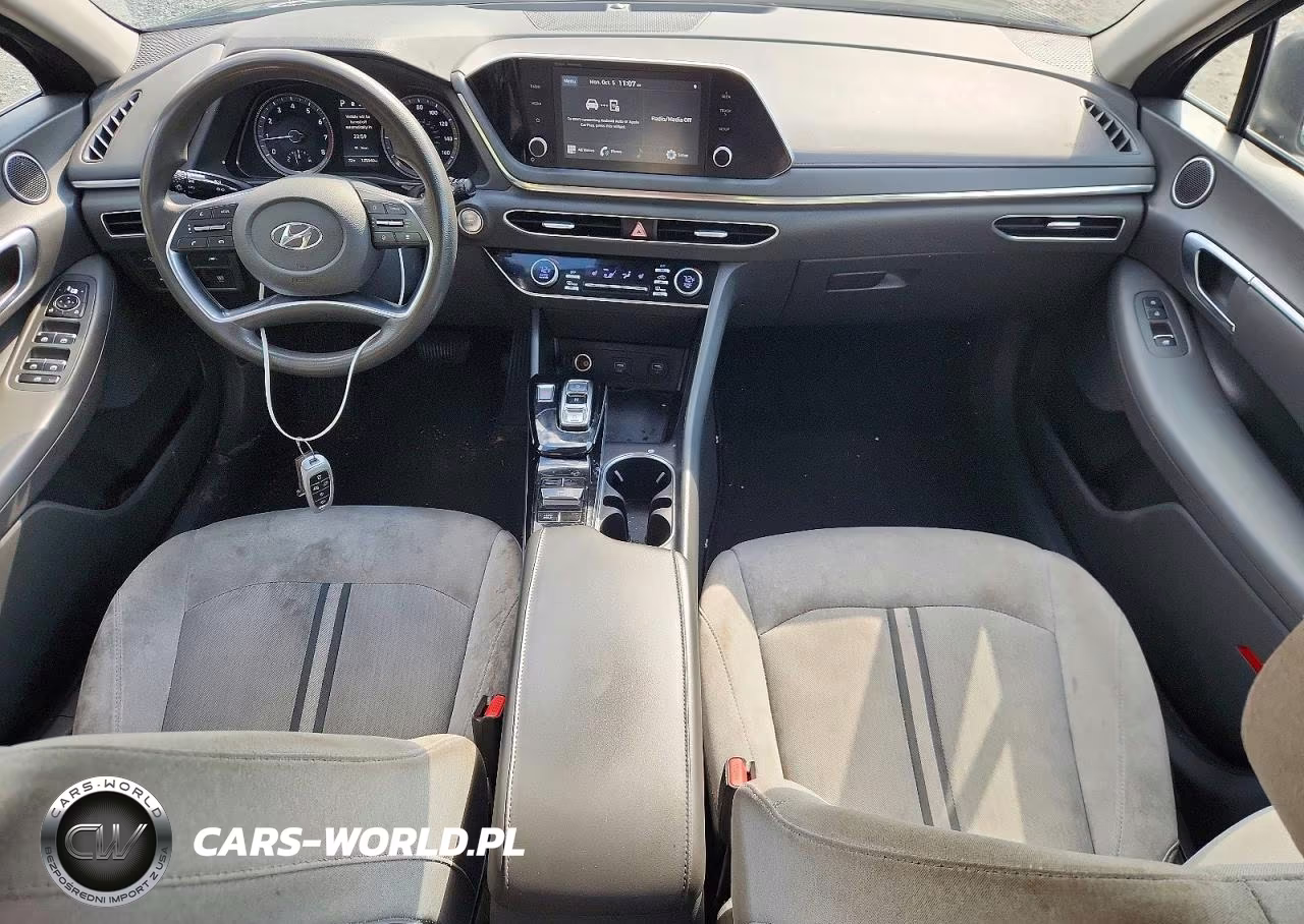 2021 Hyundai Sonata Sel VIN:5NPEL4JA7MH122407 - 8