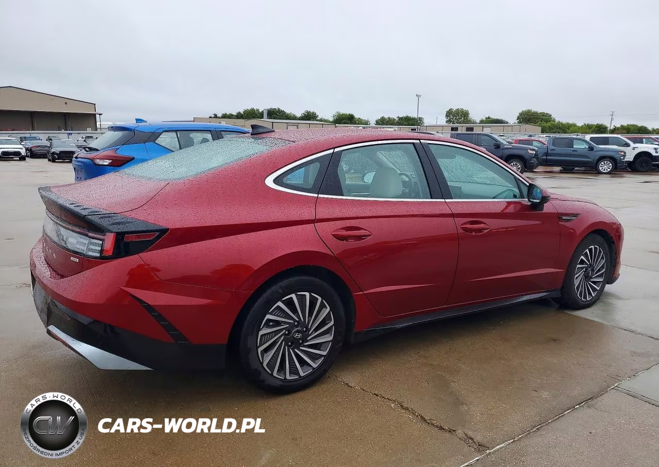 2025 Hyundai Sonata Hybrid Sel VIN:KMHL34JJ5SA105225 - 3