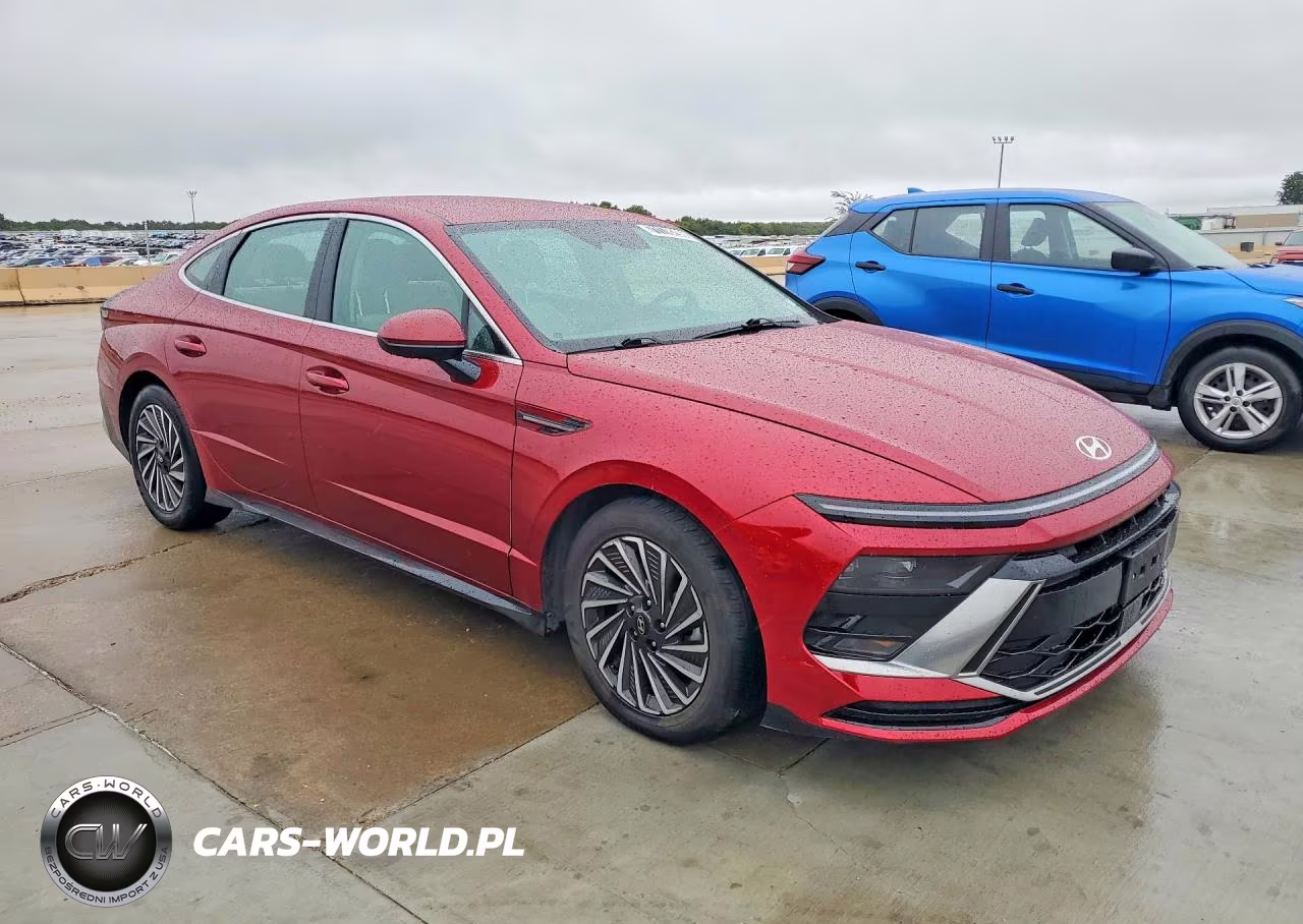 2025 Hyundai Sonata Hybrid Sel VIN:KMHL34JJ5SA105225 - 4