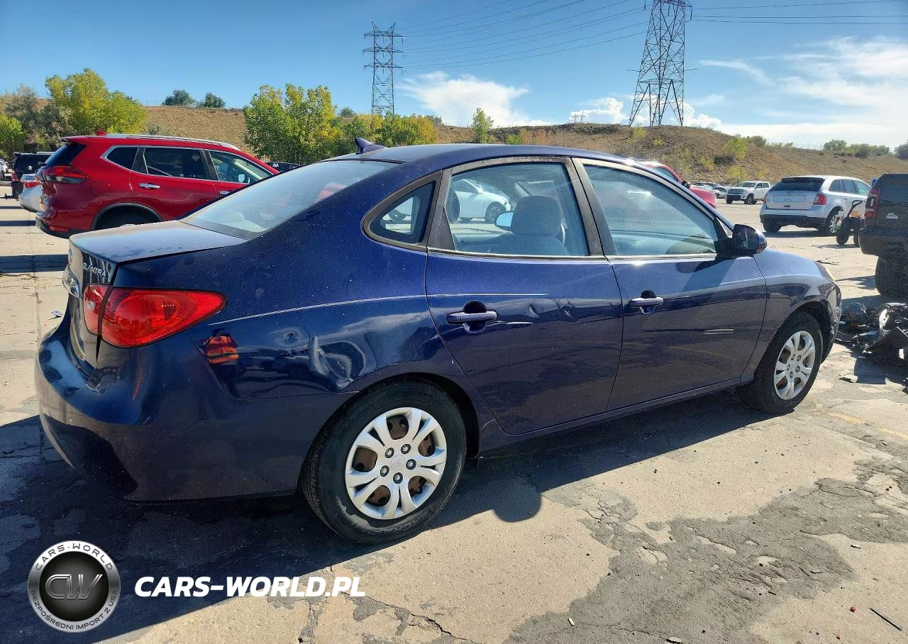 2010 Hyundai Elantra Base VIN:KMHDU4AD1AU936746 - 3