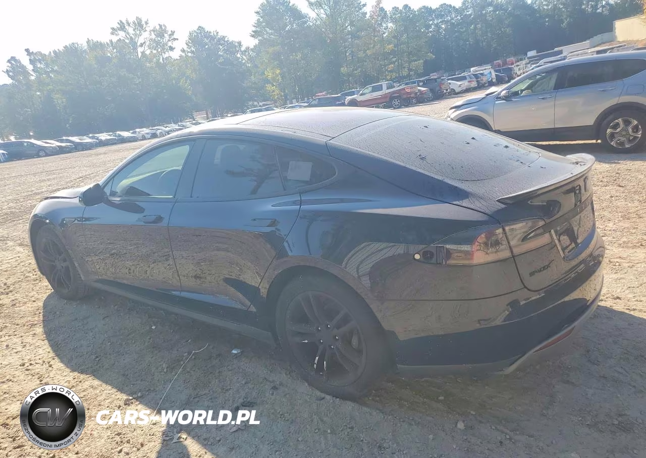 2014 Tesla Model S VIN:5YJSA1H17EFP35169 - 2