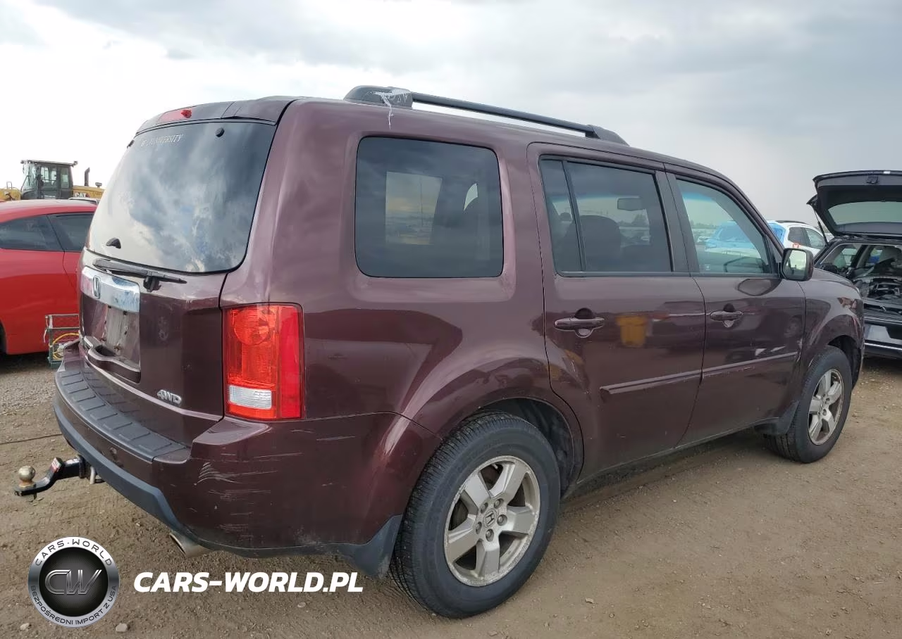 2011 Honda Pilot Exl VIN:5FNYF4H57BB080085 - 3