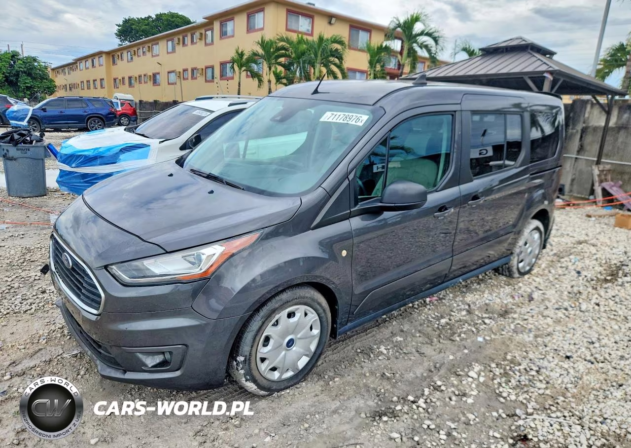 2019 Ford Transit Connect Xlt VIN:NM0GE9F27K1383927 - 1