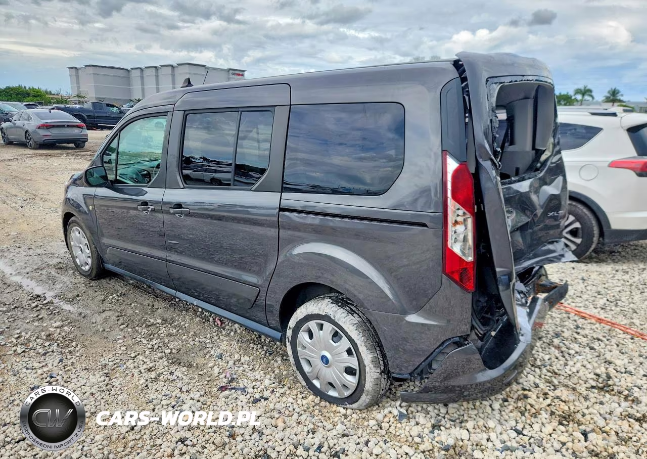 2019 Ford Transit Connect Xlt VIN:NM0GE9F27K1383927 - 2