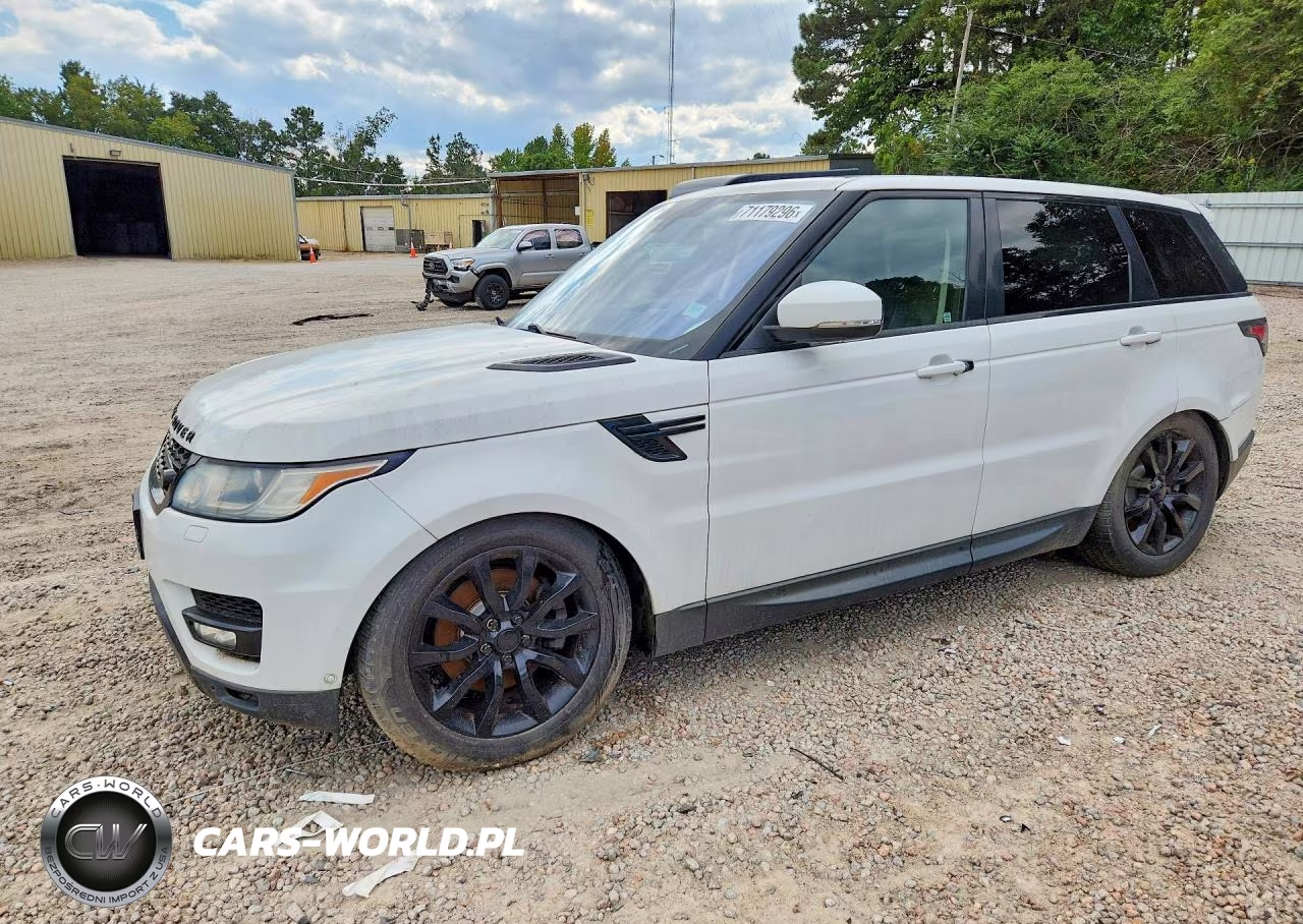 2016 Land Rover Range Rover Sport Hse VIN:SALWR2PFXGA656631 - 1