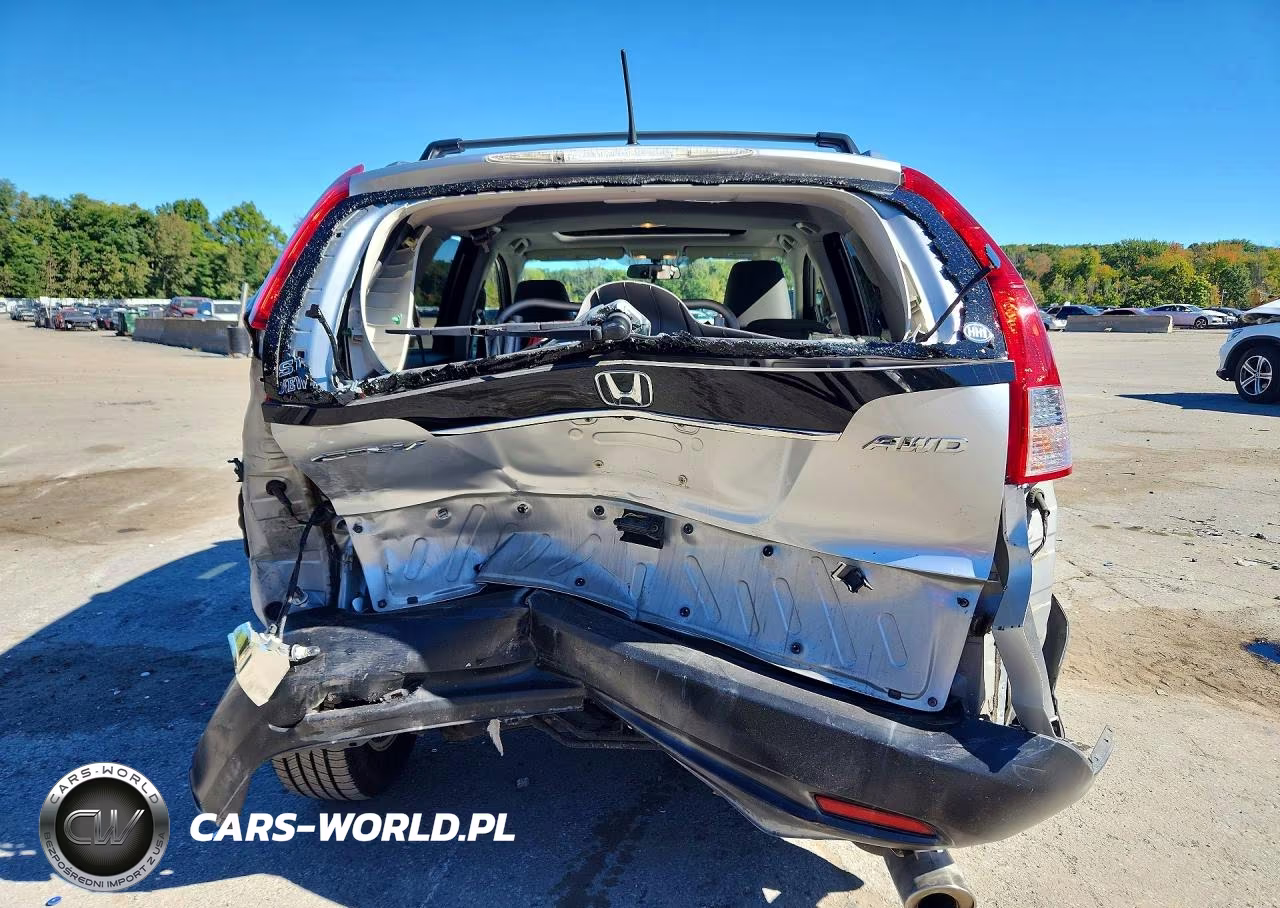 2012 Honda Cr-V Exl VIN:JHLRM4H78CC010592 - 6
