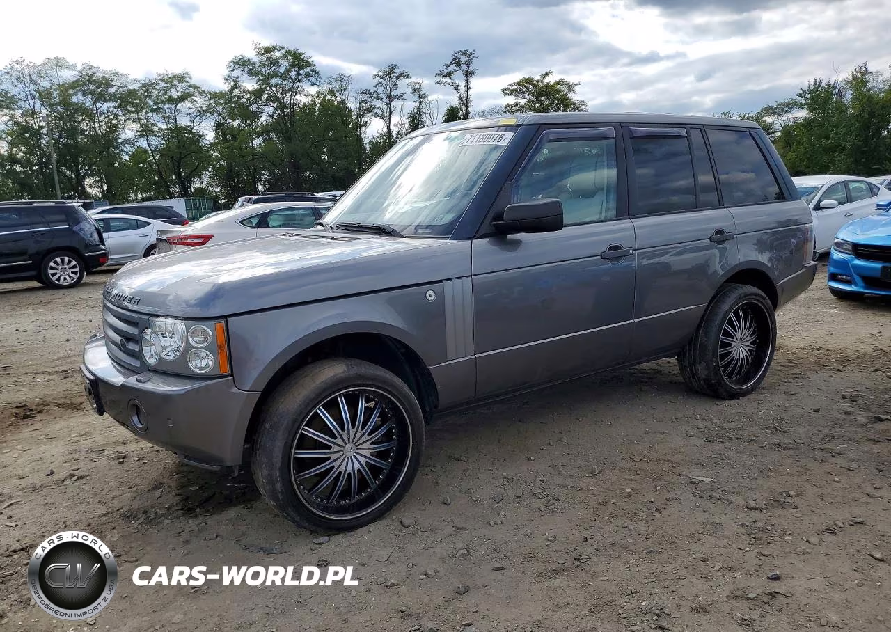 2008 Land Rover Range Rover Hse VIN:SALMF15418A280284 - 1