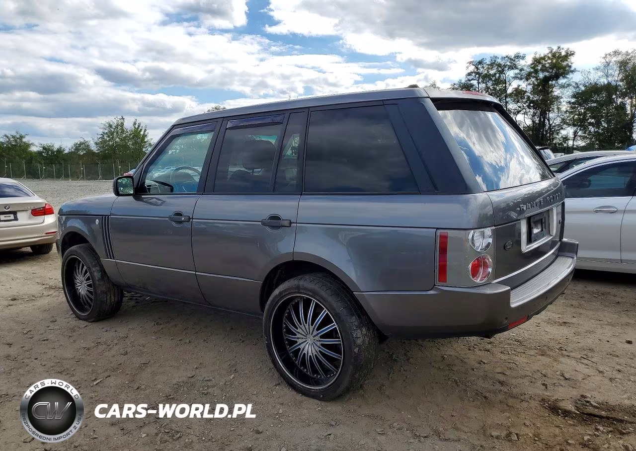 2008 Land Rover Range Rover Hse VIN:SALMF15418A280284 - 2
