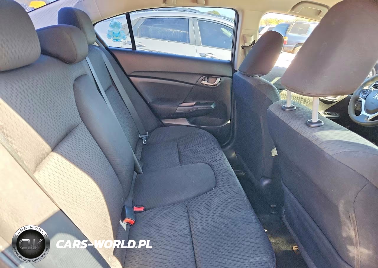 2015 Honda Civic Lx VIN:19XFB2F59FE260500 - 10