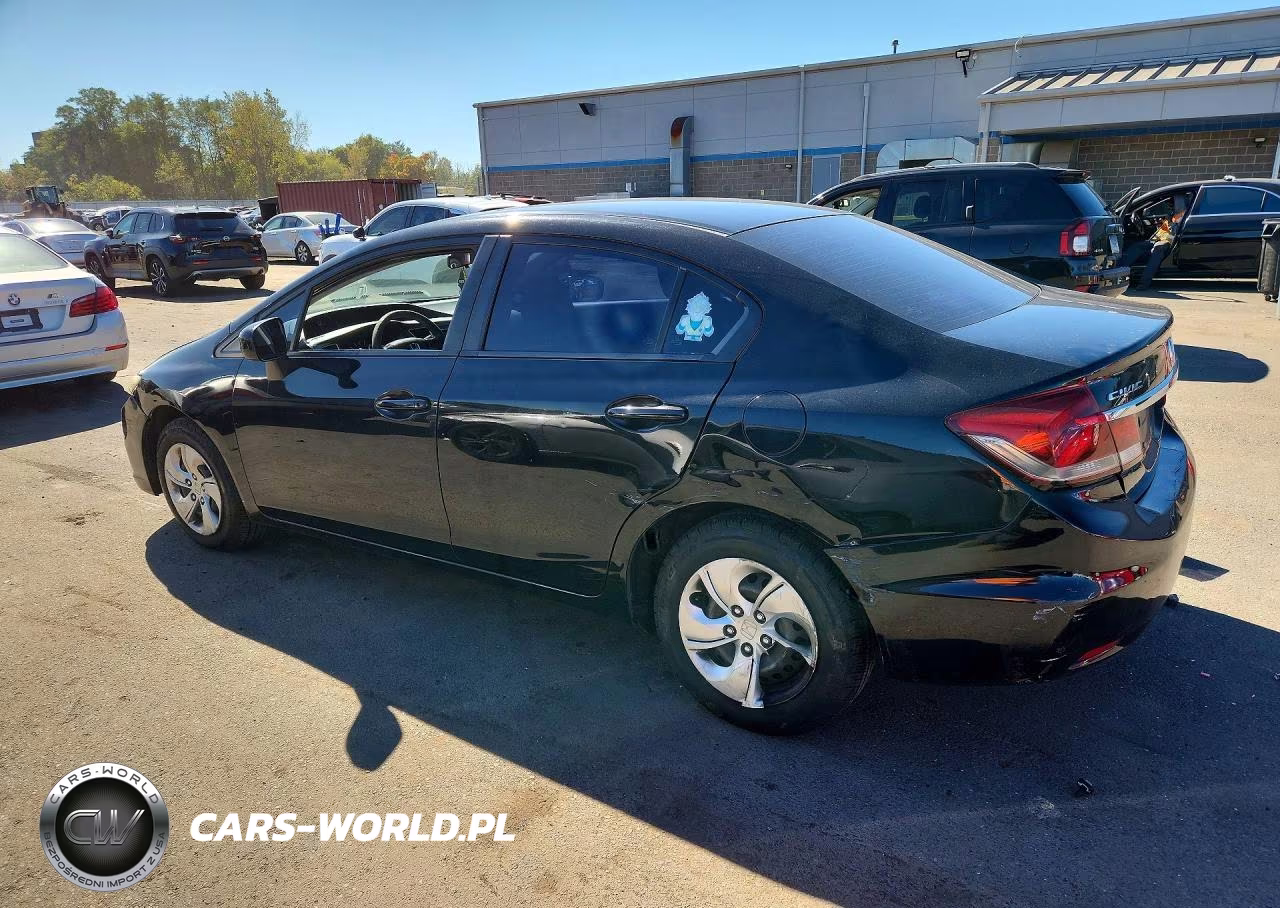 2015 Honda Civic Lx VIN:19XFB2F59FE260500 - 2