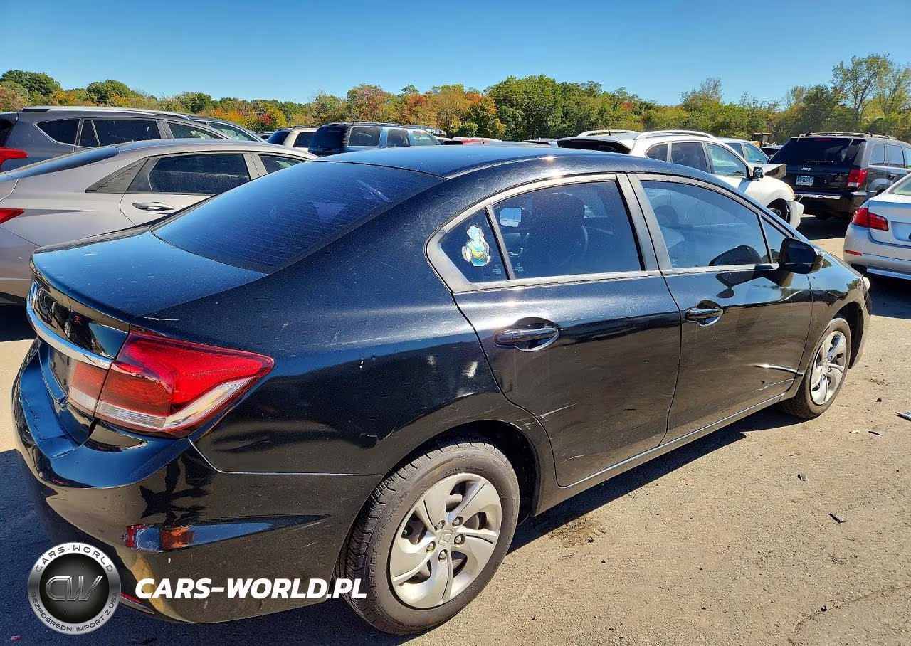 2015 Honda Civic Lx VIN:19XFB2F59FE260500 - 3