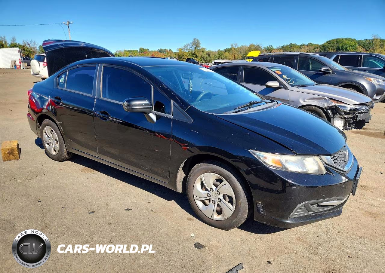 2015 Honda Civic Lx VIN:19XFB2F59FE260500 - 4