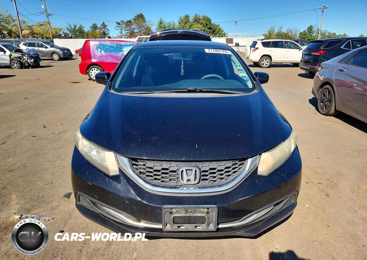 2015 Honda Civic Lx VIN:19XFB2F59FE260500 - 5