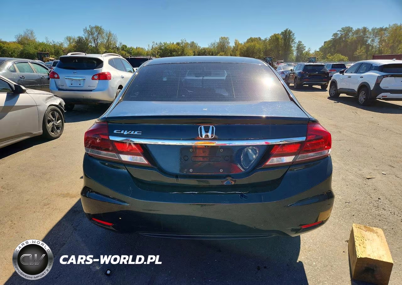2015 Honda Civic Lx VIN:19XFB2F59FE260500 - 6
