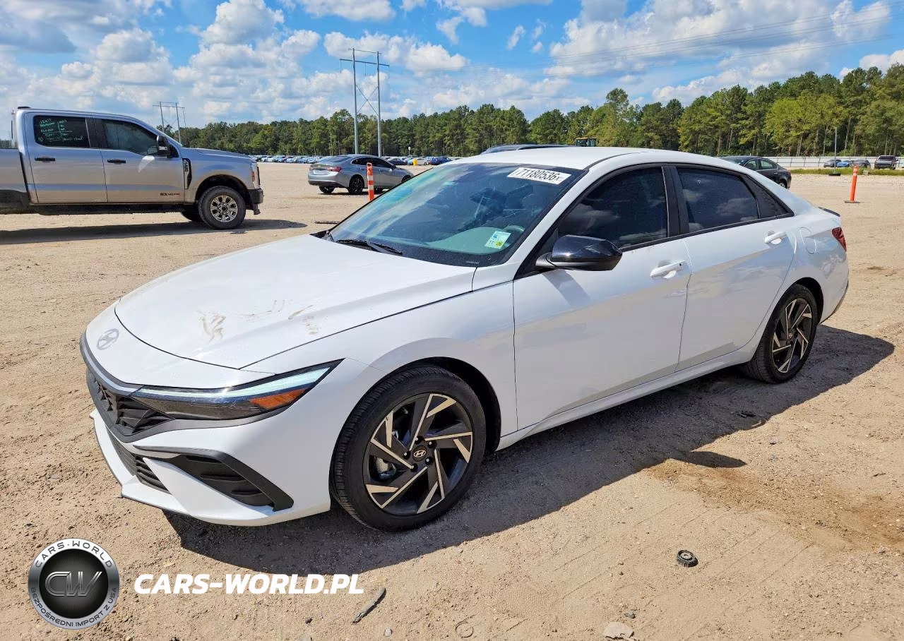 2025 Hyundai Elantra Sel Sport VIN:KMHLM4DG4SU056899 - 1