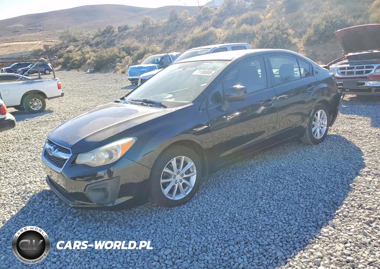2012 Subaru Impreza Premium VIN:JF1GJAC69CH012385 - 1
