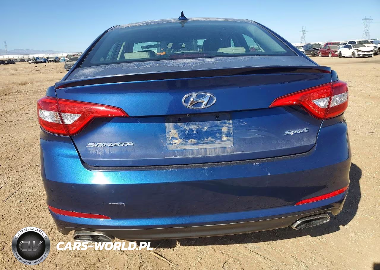 2016 Hyundai Sonata Sport VIN:5NPE34AF3GH390483 - 6