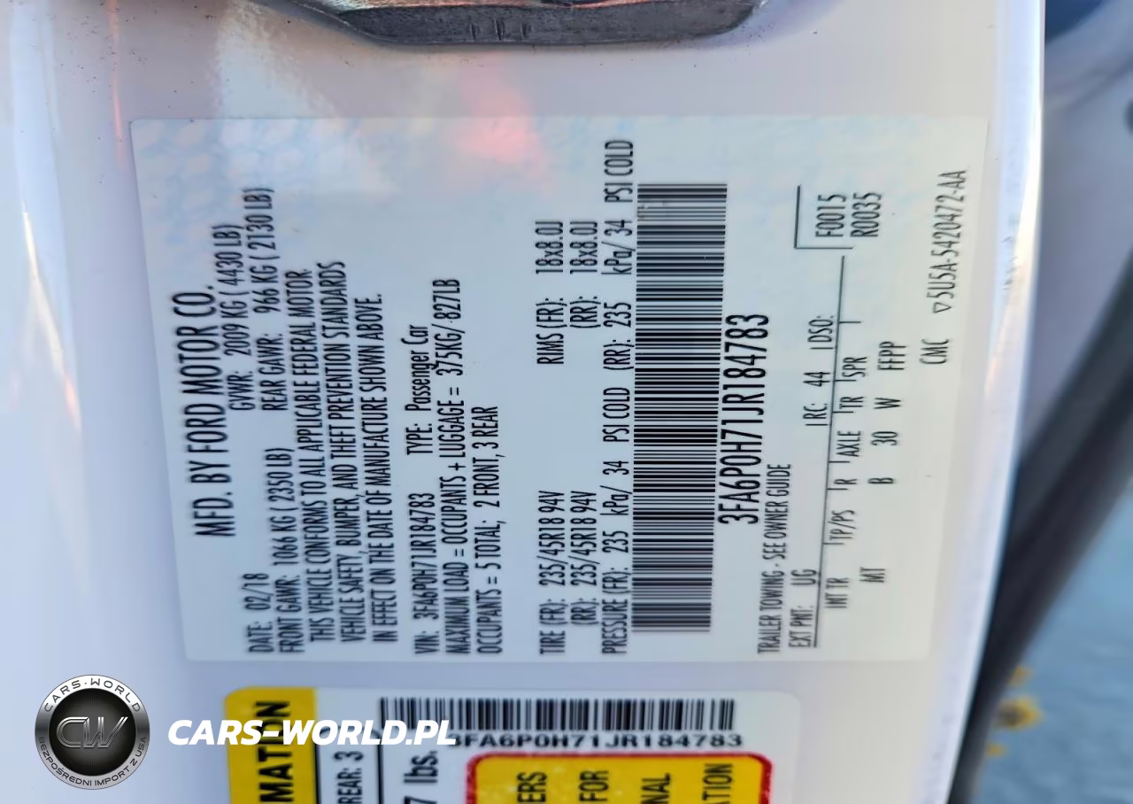 2018 Ford Fusion Se VIN:3FA6P0H71JR184783 - 12
