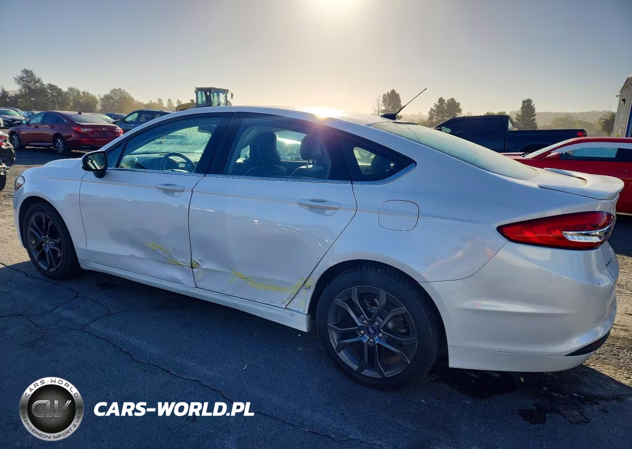 2018 Ford Fusion Se VIN:3FA6P0H71JR184783 - 2