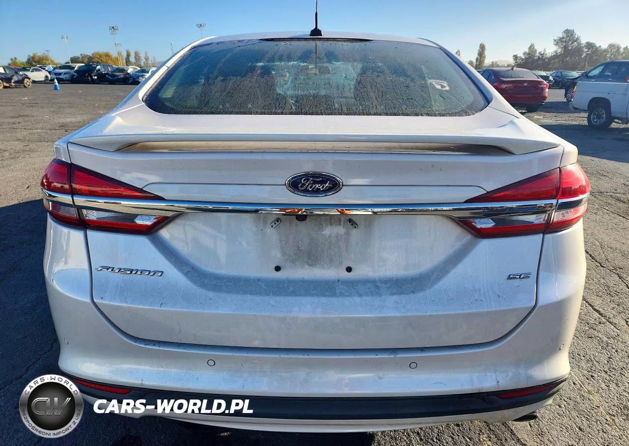 2018 Ford Fusion Se VIN:3FA6P0H71JR184783 - 6