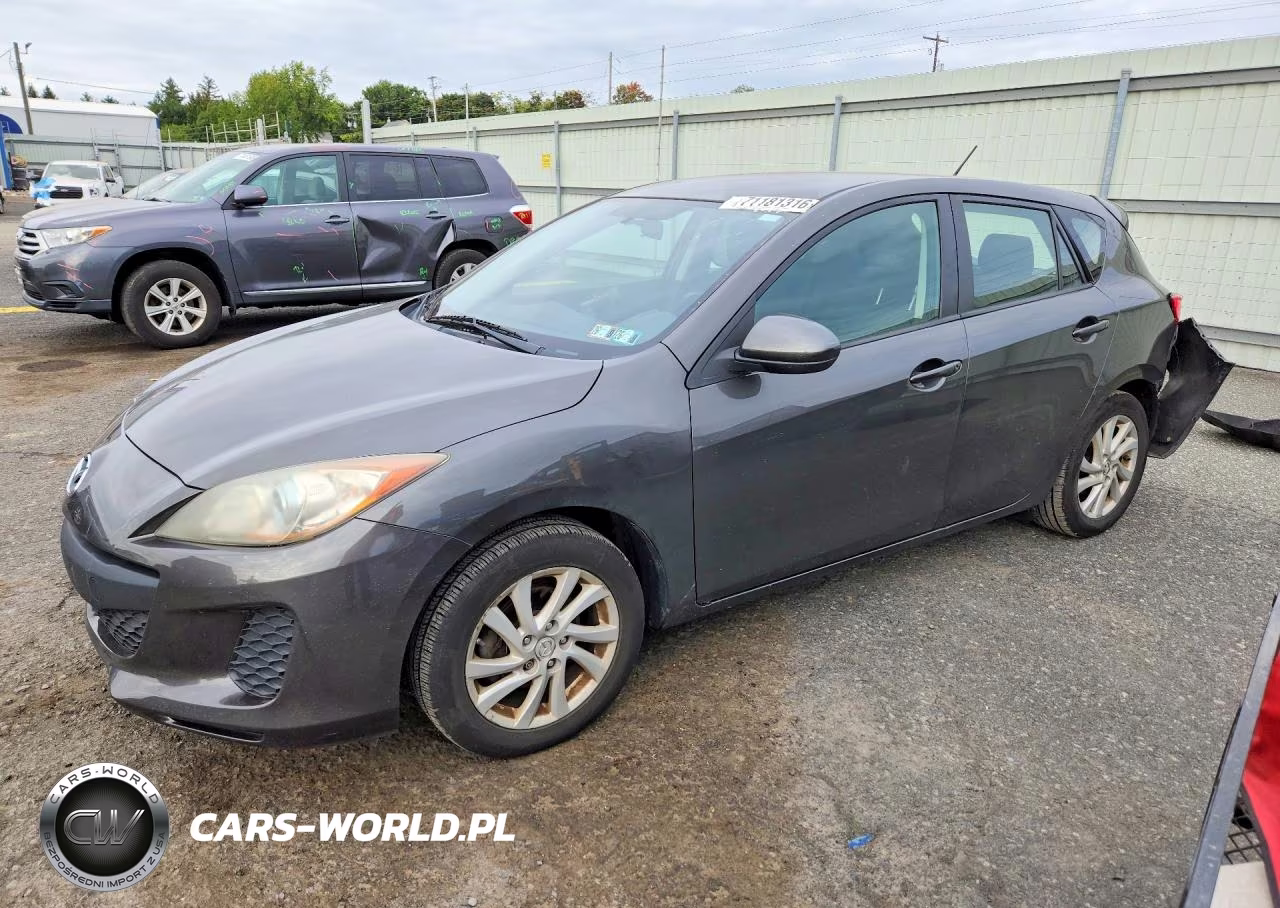 2012 Mazda 3 I VIN:JM1BL1L82C1663429 - 1