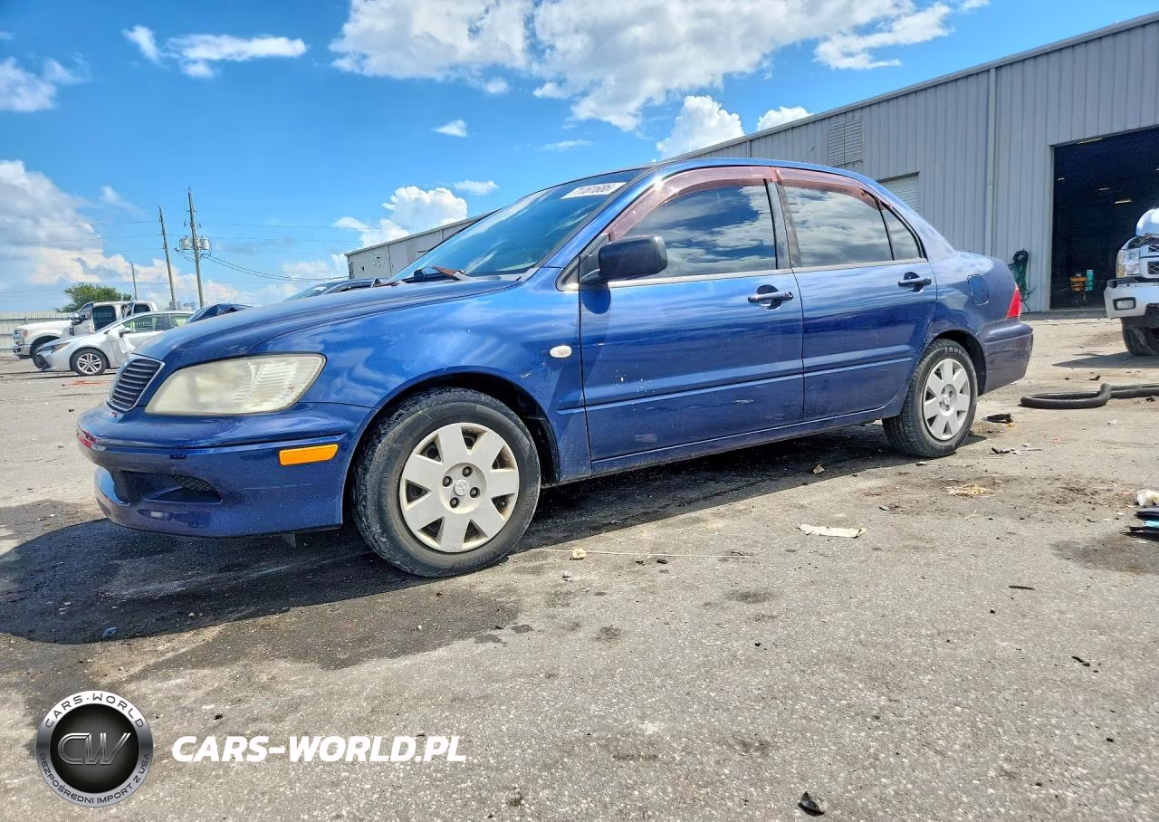 2003 Mitsubishi Lancer Es VIN:JA3AJ26E63U102320 - 1