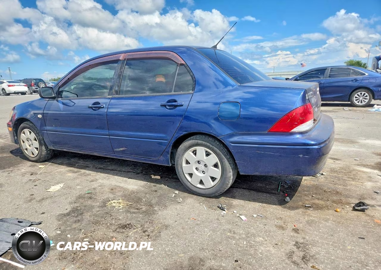 2003 Mitsubishi Lancer Es VIN:JA3AJ26E63U102320 - 2