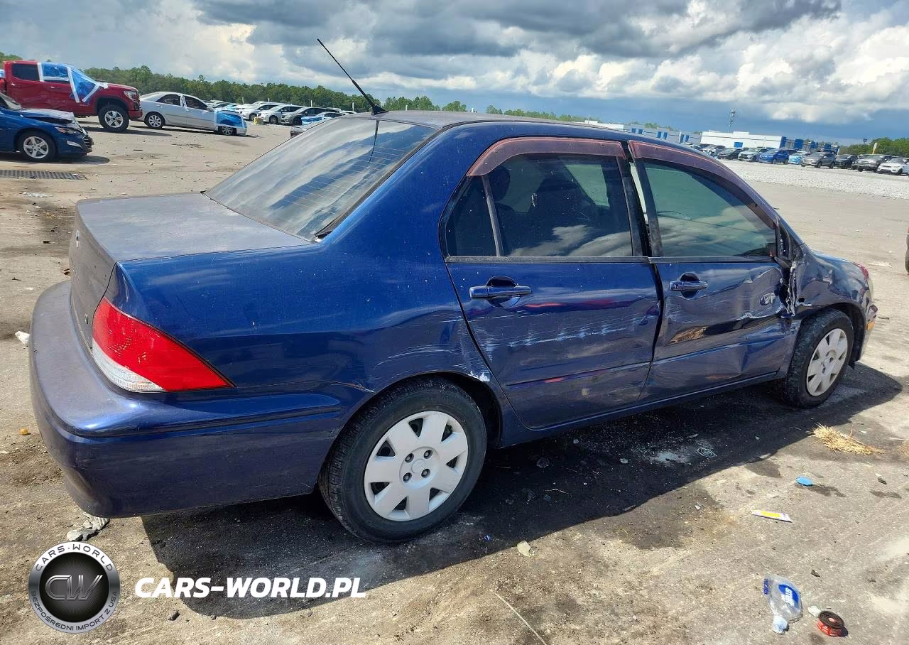 2003 Mitsubishi Lancer Es VIN:JA3AJ26E63U102320 - 3
