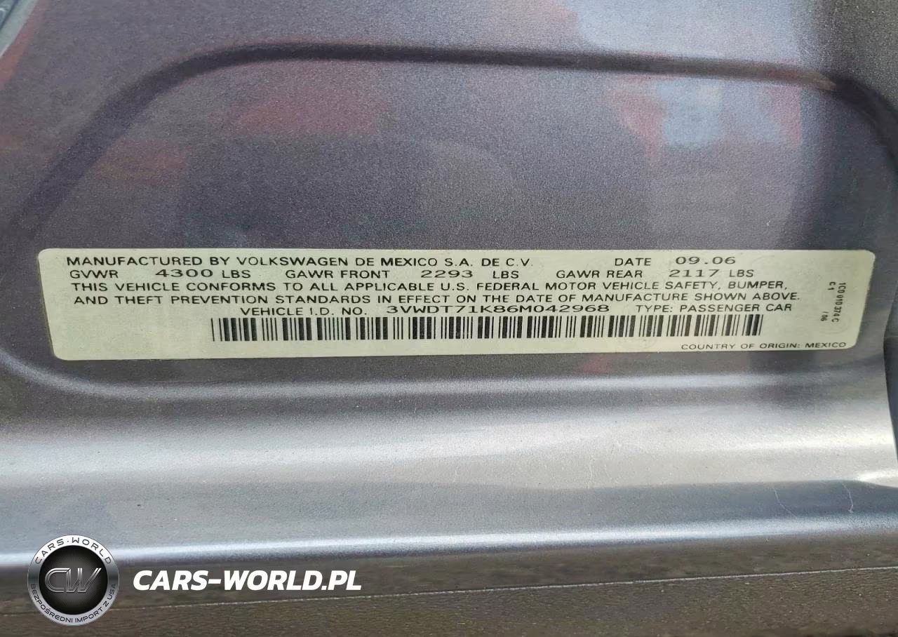 2006 Volkswagen Jetta Tdi Option Package 2 VIN:3VWDT71K86M042968 - 13
