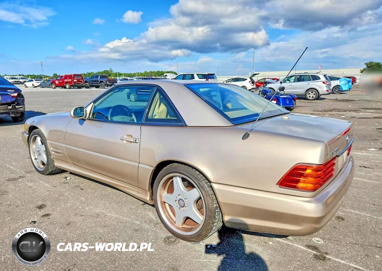 2002 Mercedes-Benz Sl 500 VIN:WDBFA68F42F204513 - 2